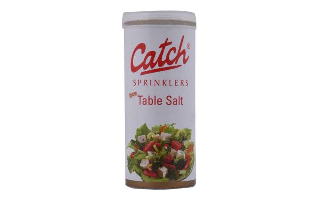 Catch Sprinklers, Iodized Table Salt    Container  100 grams
